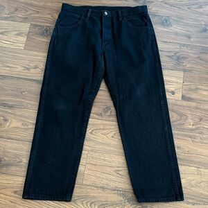 Men’s Rustler Black Denim Jeans
